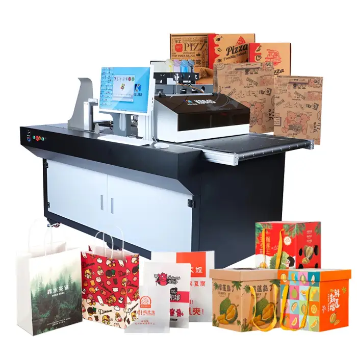 Foofon Single Pass Digital Inkjet Printer Single Pass Printer For Printing Paper Bags