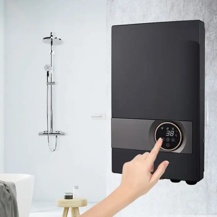 8-27kW Whole House Smart WiFi Water Heater Instant Electric Water Heater Electric Hot Water Heater Tankless for Shower