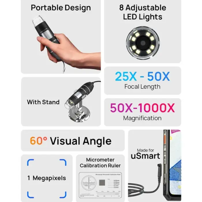 Smart  Wired Digital Microscope