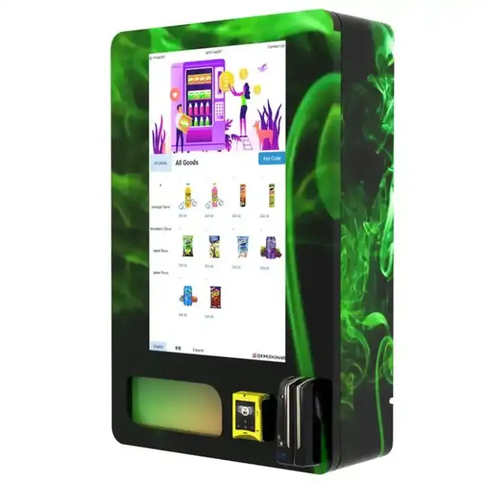 Customized Wall-Mounted Vending Machine for Condoms CBD Tobacco Cigarettes Alcohol with Durable Design