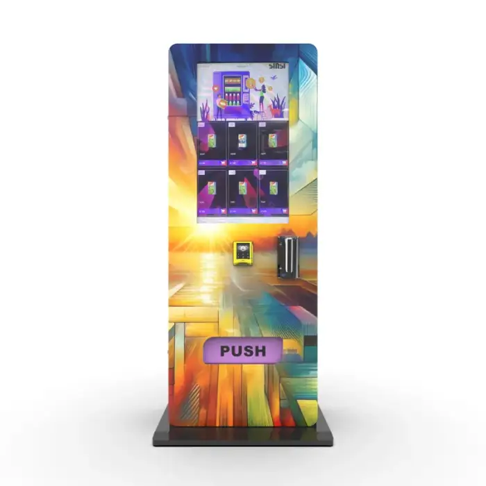 Small Contactless Combo Cheap Vending machine Money Changer Automatic Mini Bar vending machine Alcohols Vending Machine