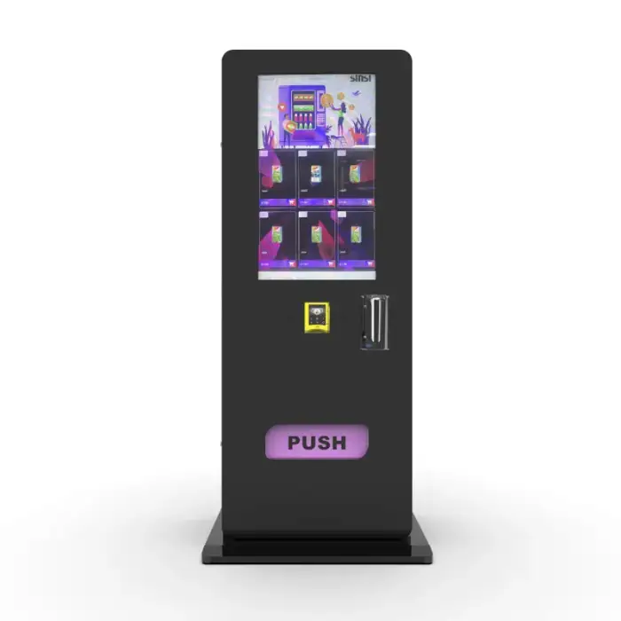 Small Contactless Combo Cheap Vending machine Money Changer Automatic Mini Bar vending machine Alcohols Vending Machine