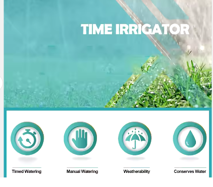 DD2889   Irrigation Controller Smart Lawn Sprinkler Automatic Controller Smart Garden Watering Timer