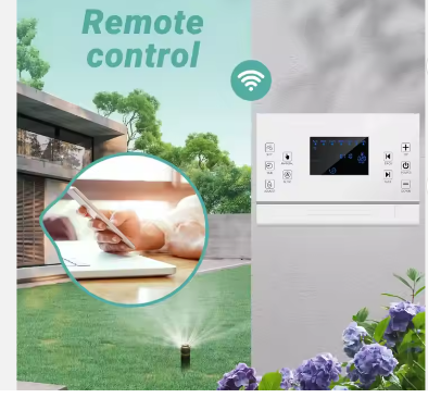 8 Zones WiFi Smart Sprinkler Controller Automatic Irrigation Controller with Customized Watering Schedule Seasonal Adjustment