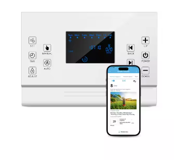 Smart Home Appliance 8 Zones WiFi Hose Timer Automatic Irrigation Water Sprinkler Controller