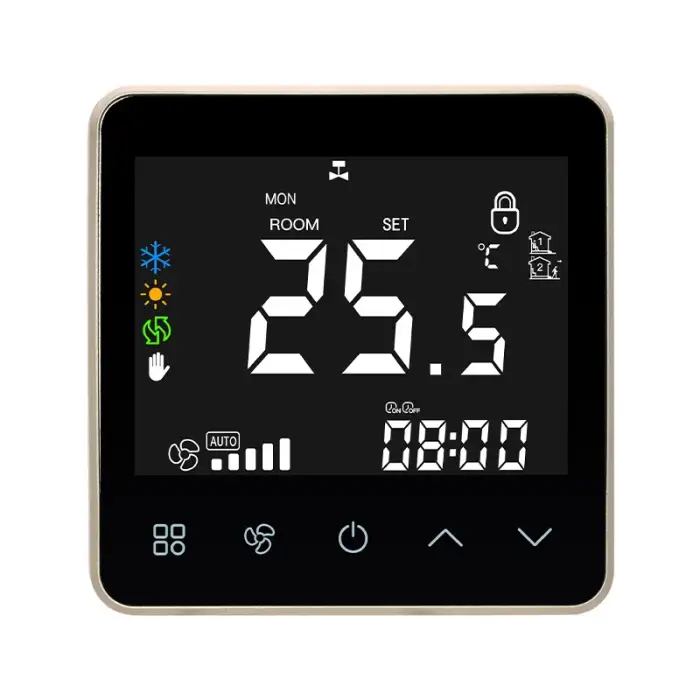 WIFI Smart WIFI HVAC Controller Thermostat Air Conditioner Cooling Heating Tuya Smart Thermostat With 4/2 Pipes