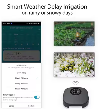 Tuya Smart Life App Remote Control Irrigation Timer 2.4G &amp; 5G WiFi 16 Channel Sprinkler Controller for Garden Green House