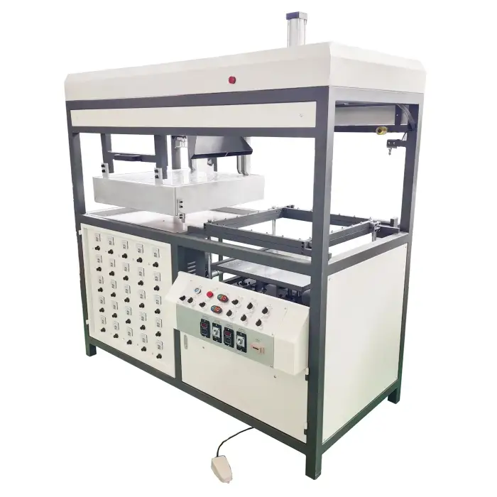 Plastic Blister Vacuum Thermoforming Machine for Fast Food Container Tray