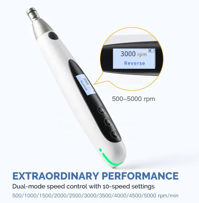 Portable Dental Prophy Handpiece electric Tooth Polisher