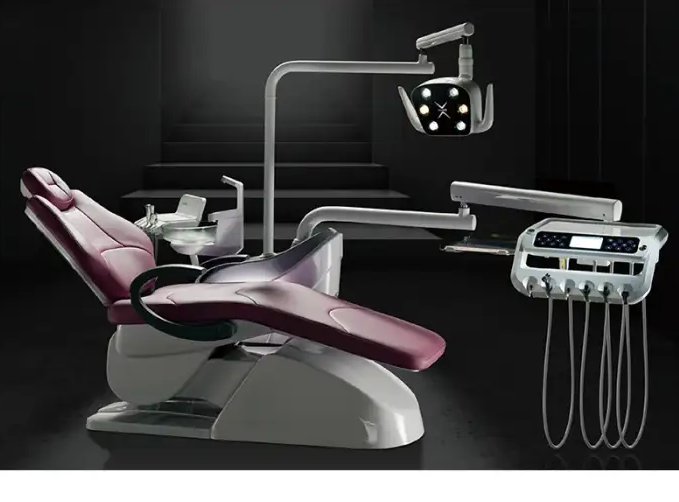 Imported Motor Touch Button Fashionable Control Panel Clinic Multifunction Medical Dental Equipment Dental Chair