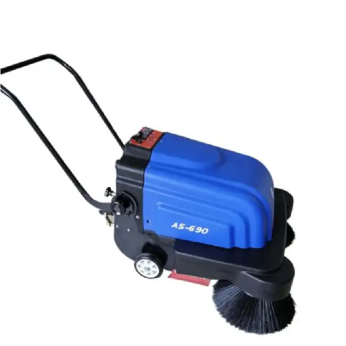 Robot floor sweeper machine road sweeping for cleaning leaves dust debris brick