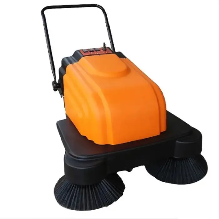 Robot floor sweeper machine road sweeping for cleaning leaves dust debris brick