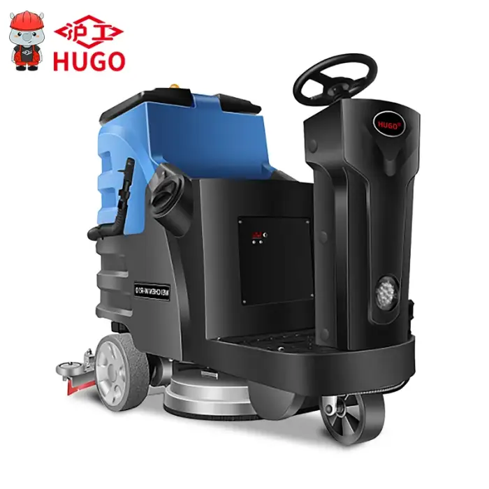 Robot Floor Sweeper  Ride On Road Floor Sweeper Machine