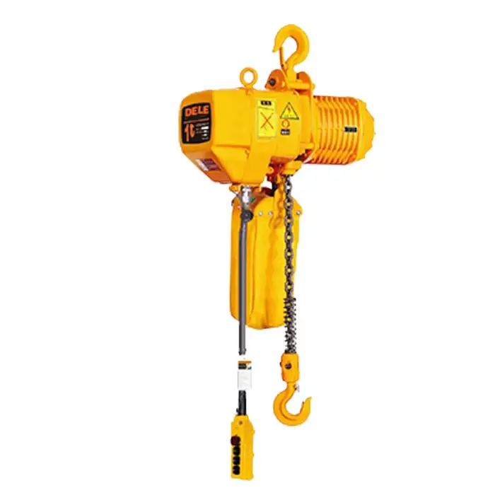 Electric Hoists Manufacturers Electric Lifting Crane 1 Ton Electric Chain Hoist and Chain Hoist