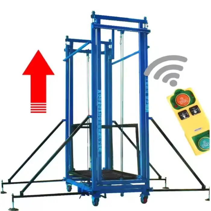 2-10m New Remote Control Portable Lifting Scaffolding Electric Scaffolding Electric Hanging Scaffolding