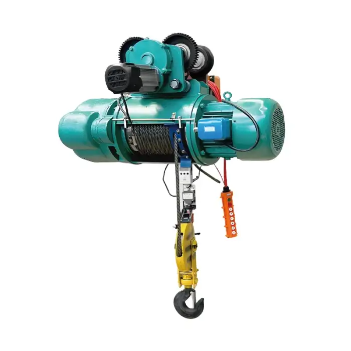 Electric Hoist 3 Ton 10 Ton Electric Hoist 16T 20T Single Beam Girder Travelling Motorized Trolley Monorail Rope Lifting Hoist