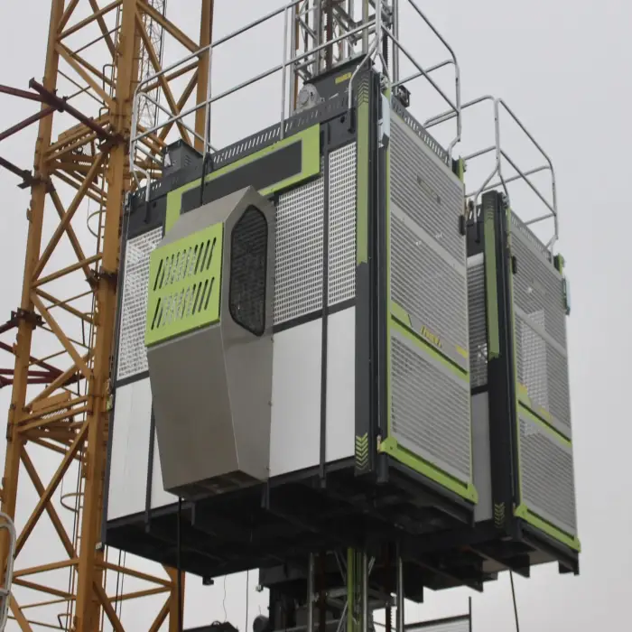 200M Building Hoist 2T Construction Elevator And Passenger Material Hoist