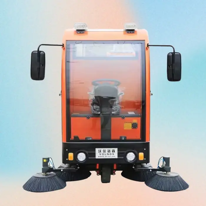 Self driving floor sweeper large outdoor Vacuum cleaner robot electric core components motor pump