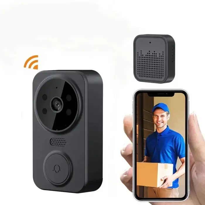 SAFEPOINT HSL001 Tuya Home Security Wireless Ring Doorbell Video Smart WiFi Doorbell with Camera Intercom Wireless Door bell