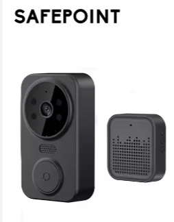 SAFEPOINT HSL001 Tuya Home Security Wireless Ring Doorbell Video Smart WiFi Doorbell with Camera Intercom Wireless Door bell