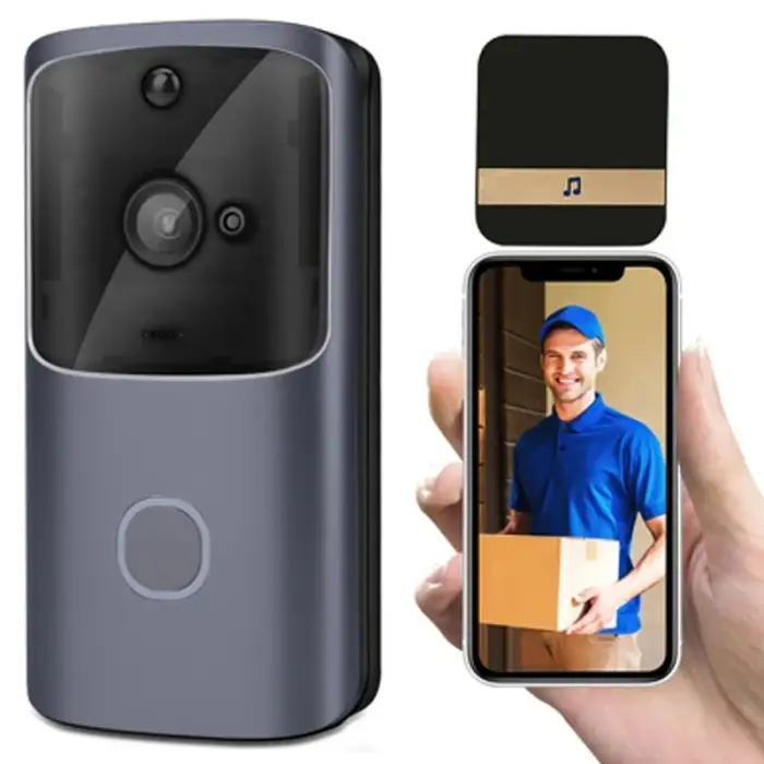 M10 Life Video Doorbell Smart Wireless Camera Home Intercom IP Camera with Monitor Remote Ring Door Bell Camera