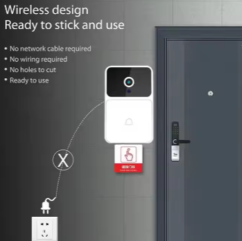 Smart Wireless Video Phone Doorbell Intercom Mini Wifi Ring Door Bell Camera Wifi Video Doorbell