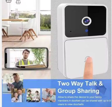 Smart Wireless Video Phone Doorbell Intercom Mini Wifi Ring Door Bell Camera Wifi Video Doorbell