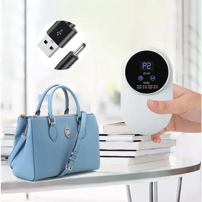 portable mini ozone generator home ionizer air purifier car negative ion air purifier