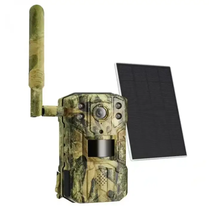 4G LTE Outdoor Deer Hunting Camera Infrared Night Vision Wireless Game Hunting Trail Camera 2K  Support Solar Panel