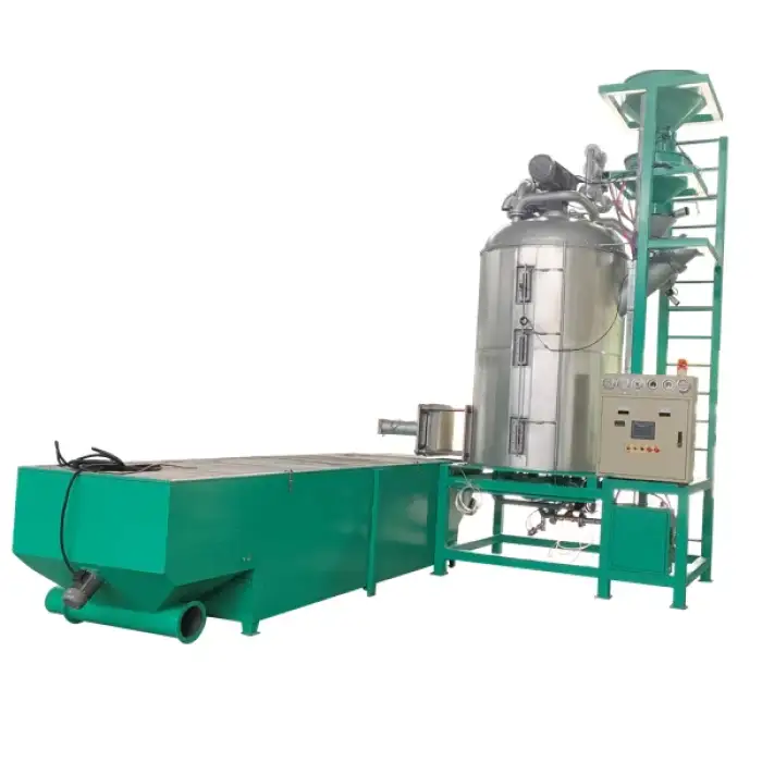 Automatic EPS/EPP Pre Expander Polystyrene Raw Material Beads Foaming Machine