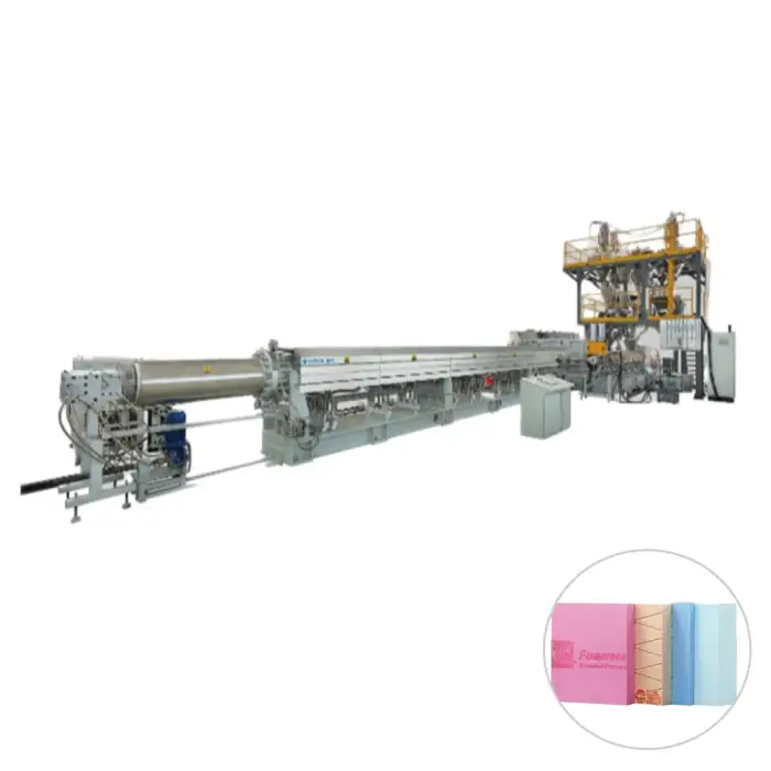 Automatic Heat Insulation Foamed Board XPSs Foam Machine