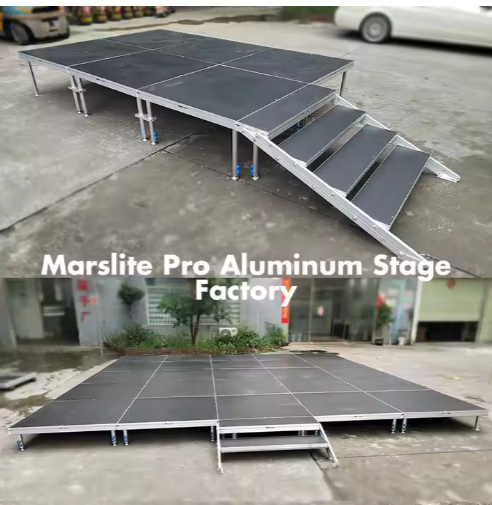 Portable Stage Platform Aluminum Stage Deck Outdoor Stage Podium For Concert Events Wedding