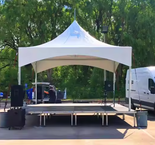 Portable Stage Platform Aluminum Stage Deck Outdoor Stage Podium For Concert Events Wedding