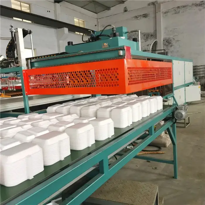 Eco Friendly PS Foam Machine for Food Containers, Lunch Boxes, Absorbent Meat Trays Making