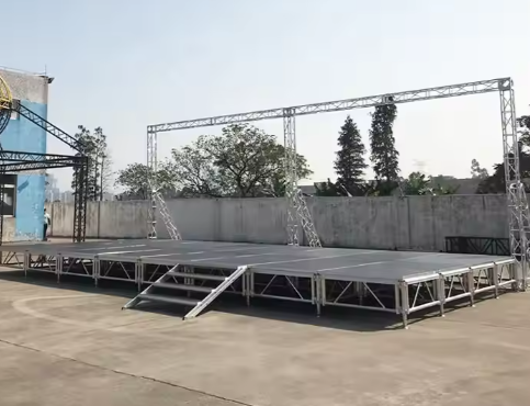 1.22m X 1.22m Adjustable Outdoor Dance Concert Mobile Portable Aluminum Event Stage Platform