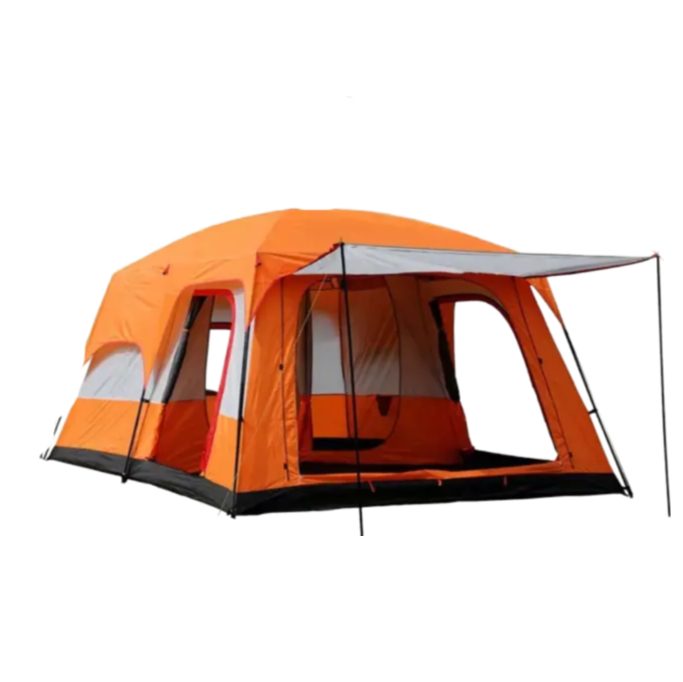 Portable Big Camping Tent Outdoor Camping Camp Tent 4 Persons Waterproof Automatic Family