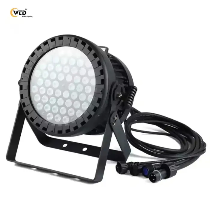 Waterproof IP65 54*3w 4in1 RGBW DMX Control LED Par Light For Outdoor Concert