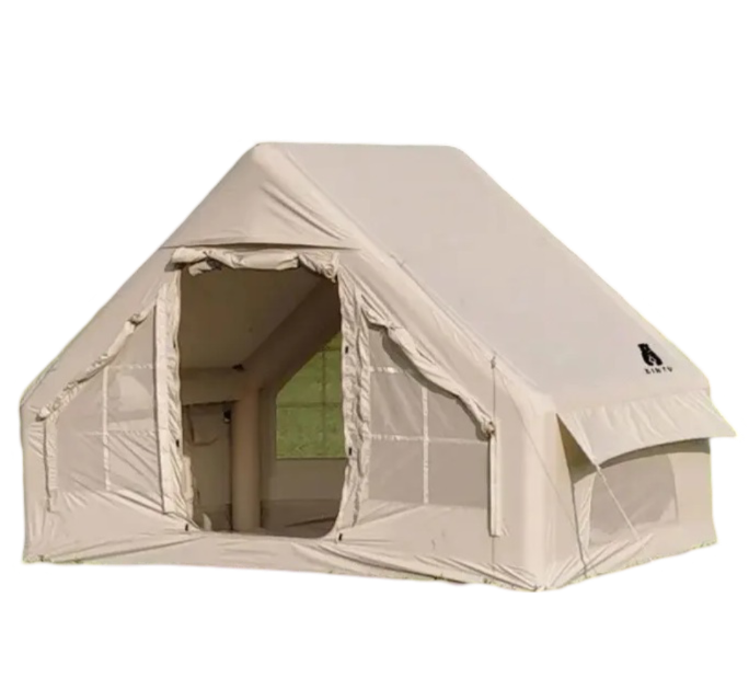 Outdoor Luxury Camping Oxford Cloth Soundproof Automatic Portable Inflatable Tent