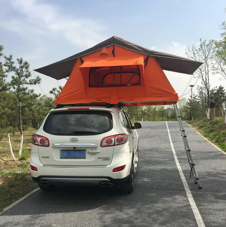 4 Persons Camping Pop Up Smart Skyview Car Used Roof Top Tent on Car