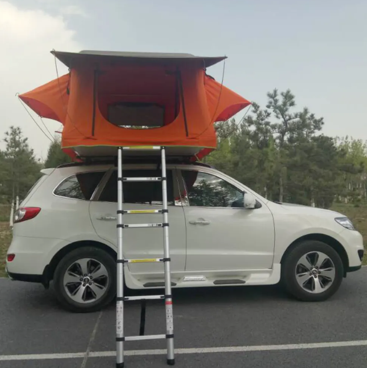 4 Persons Camping Pop Up Smart Skyview Car Used Roof Top Tent on Car