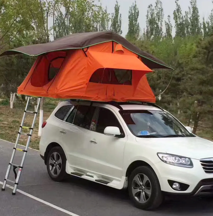 4 Persons Camping Pop Up Smart Skyview Car Used Roof Top Tent on Car