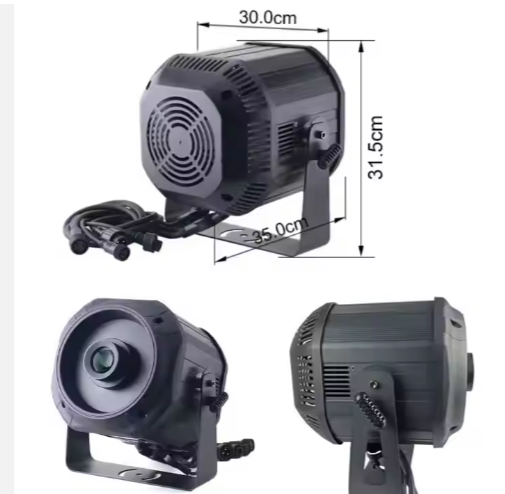 AOPU The Most Popular 200W Waterproof LED Water Wave Projector Effect Light LED Wall Washer For Aquarium Scenic