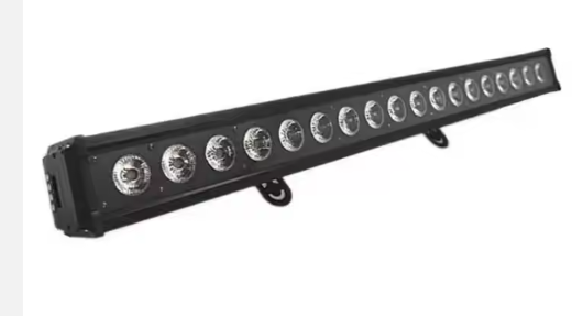 IP65 DMX LED Bar 18x10W RGBW 4-in-1 LED Wall Washer Light DMX 6 Sections Control