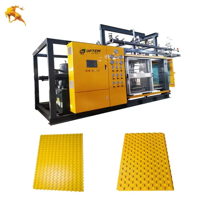 EPS Foam Under Floor Molding Machine Styrofoam Underfloor Heating Plate Molding Machine with Mold