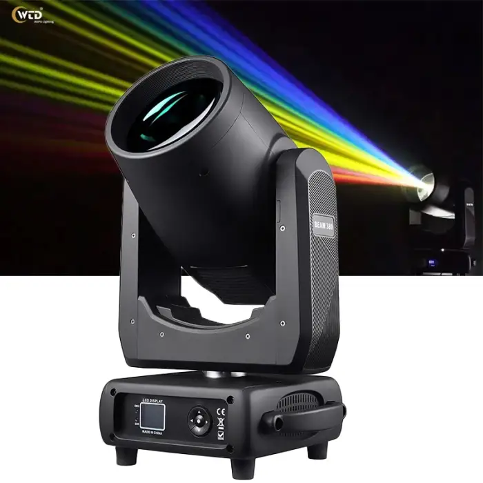 AOPU 380W Beam Moving Head Light LED Gobo Beam LED Moving Head Light For Wedding Concert Beam 380