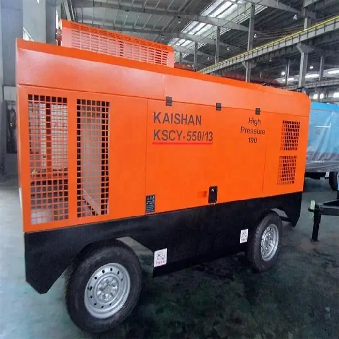 Kaishan Ingersoll Rand Diesel Portable Used Screw Air Compressor For Sale Philippine