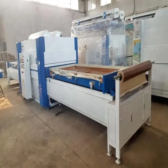 PVC Vacuum Membrane Press Machine In Furniture Machine