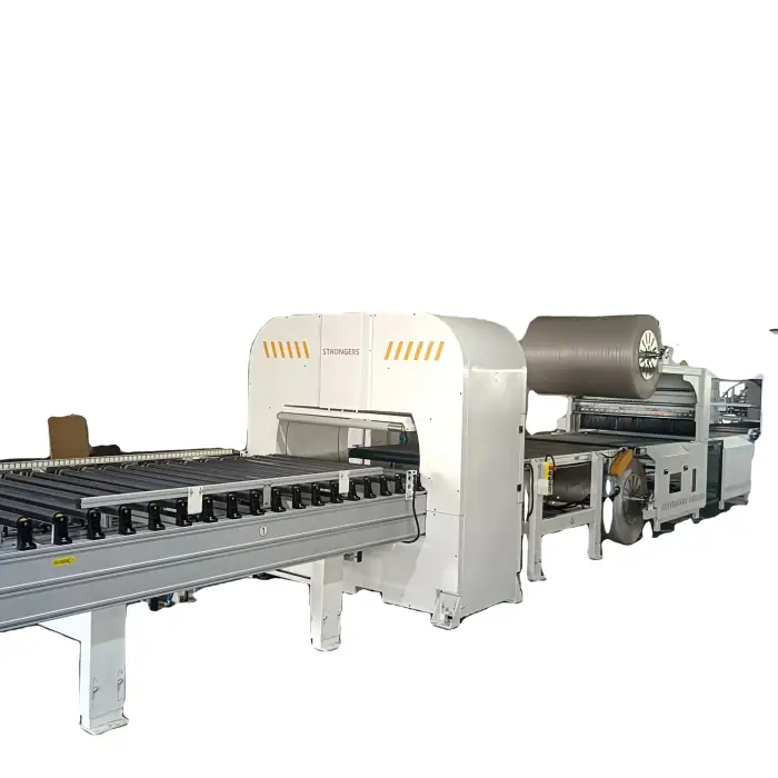 Full Automatic Wood Wrapping Machine for Packaging Film Laminating High Efficiency Equipment