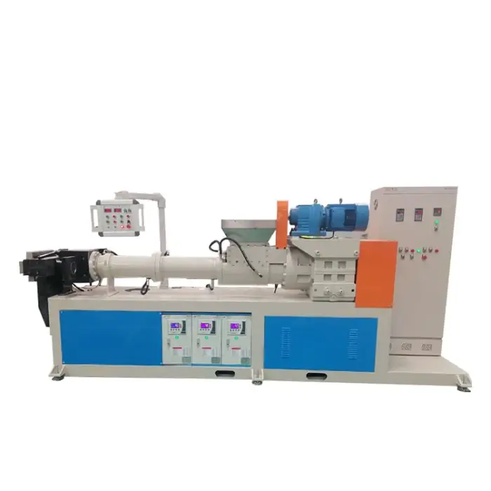 Pin-Barrel Type Cold Feeding Rubber Extruder Butyl Rubber Extruder Machine