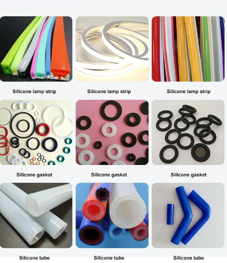 Silicone NBR Rubber Foam Tube Extruding Production Pin Extruder Machinery